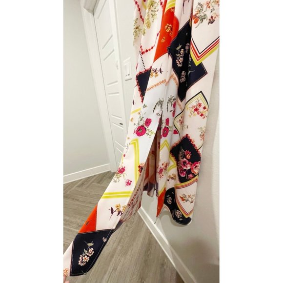 NEW YORK AND COMPANY Floral Maxi Skirt - Picture 3 of 4